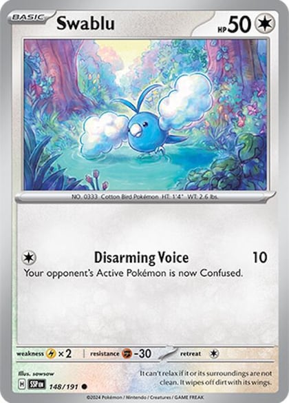Swablu, SV08: Surging Sparks 148/191
