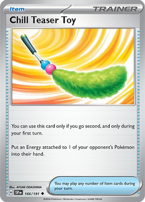 Chill Teaser Toy, SV08: Surging Sparks 166/191