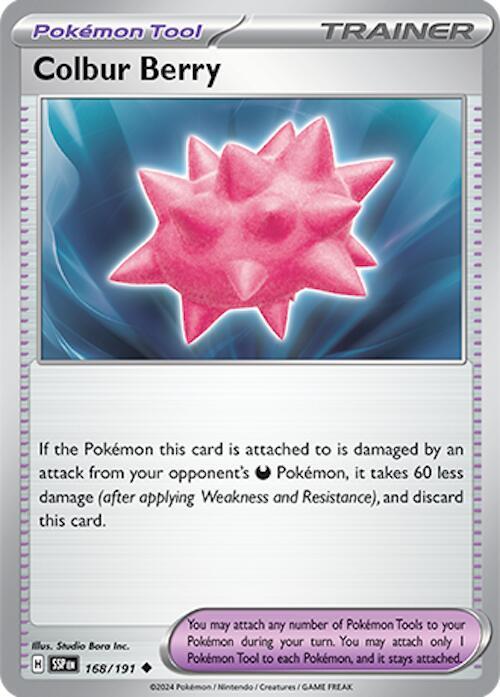 Colbur Berry, SV08: Surging Sparks 168/191