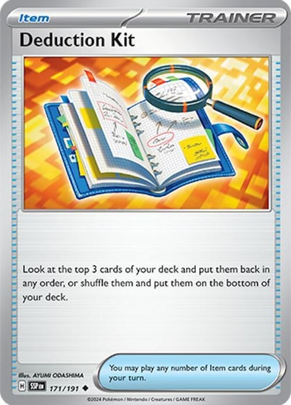 Deduction Kit, SV08: Surging Sparks 171/191