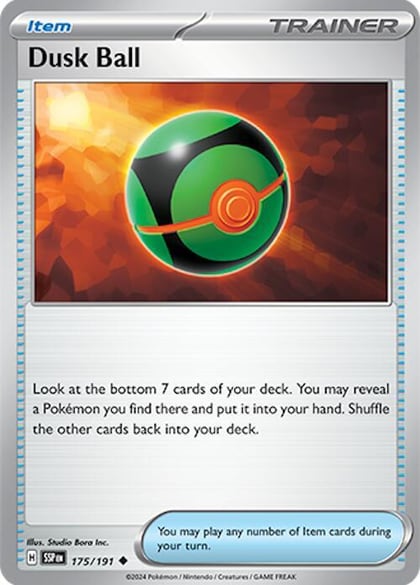 Dusk Ball, SV08: Surging Sparks 175/191