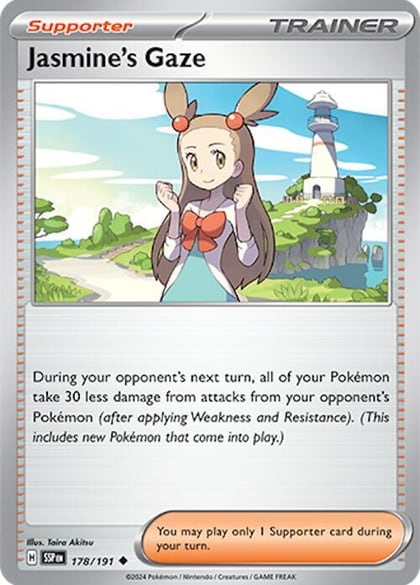 Jasmine's Gaze - 178/191, SV08: Surging Sparks 178/191