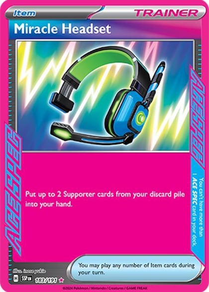 Miracle Headset, SV08: Surging Sparks 183/191