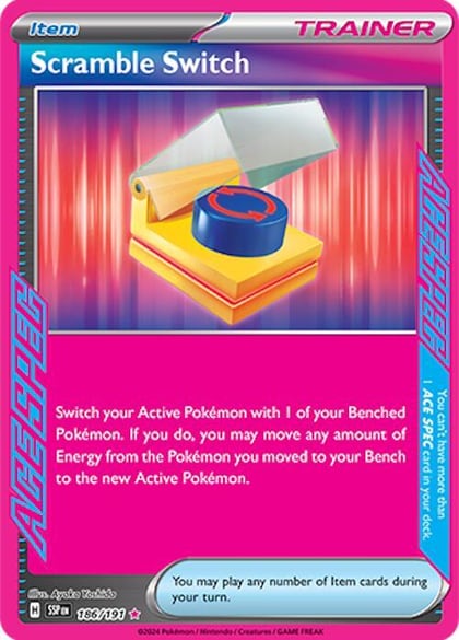 Scramble Switch, SV08: Surging Sparks 186/191