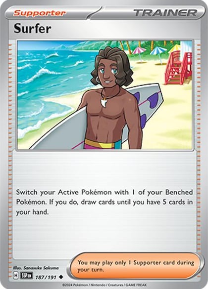 Surfer - 187/191, SV08: Surging Sparks 187/191