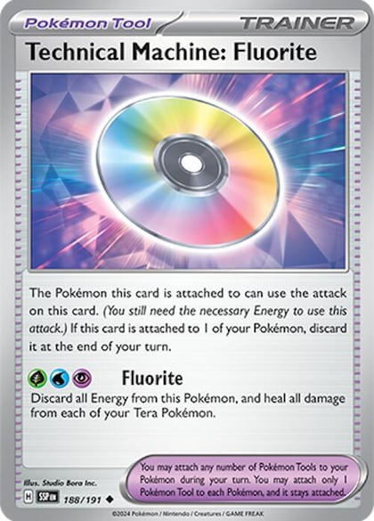 Technical Machine: Fluorite, SV08: Surging Sparks 188/191