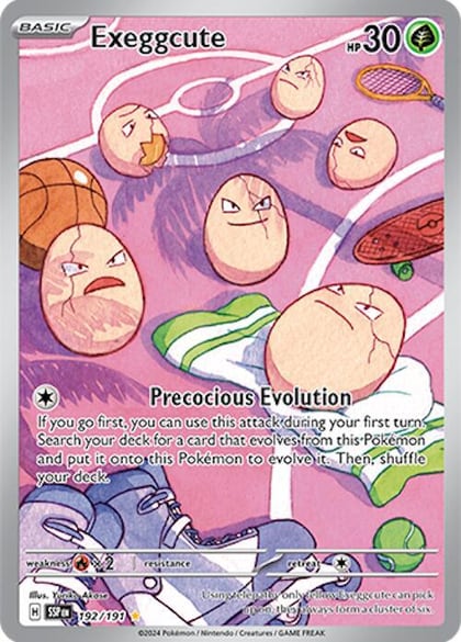 Exeggcute - 192/191, SV08: Surging Sparks 192/191