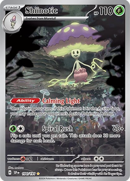 Shiinotic - 194/191, SV08: Surging Sparks 194/191