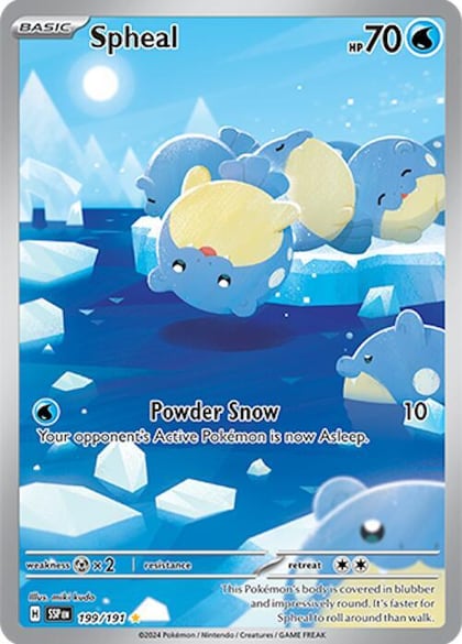 Spheal - 199/191, SV08: Surging Sparks 199/191