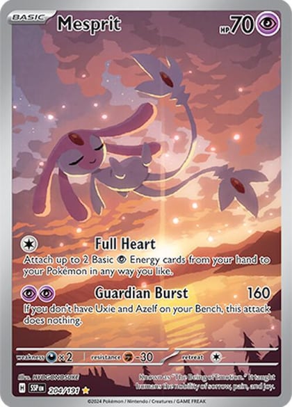 Mesprit - 204/191, SV08: Surging Sparks 204/191