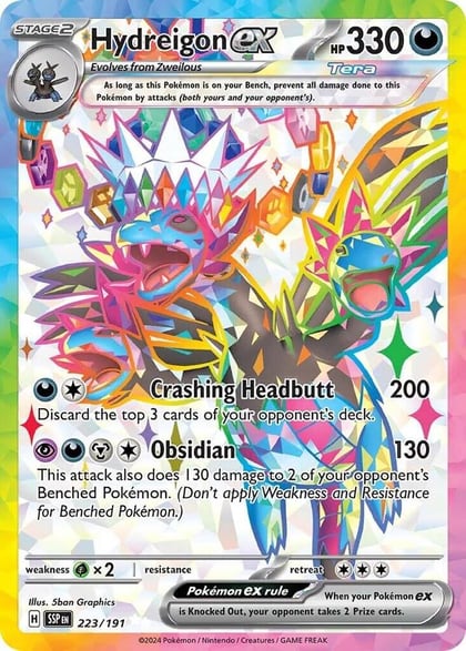 Hydreigon ex - 223/191, SV08: Surging Sparks 223/191