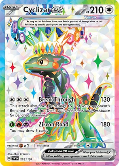 Cyclizar ex - 228/191, SV08: Surging Sparks 228/191