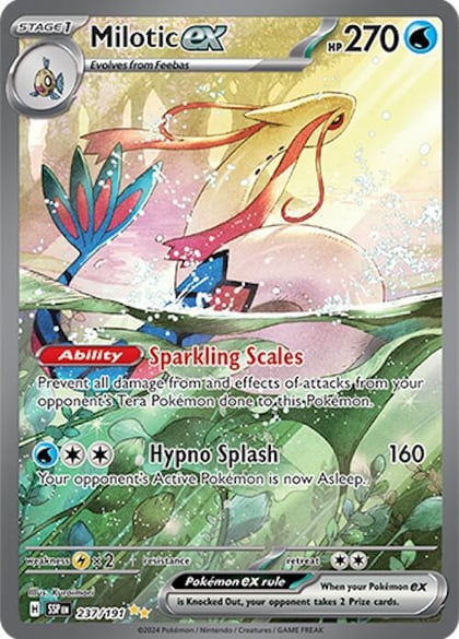 Milotic ex - 237/191, SV08: Surging Sparks 237/191