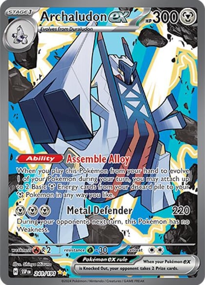 Archaludon ex - 241/191, SV08: Surging Sparks 241/191