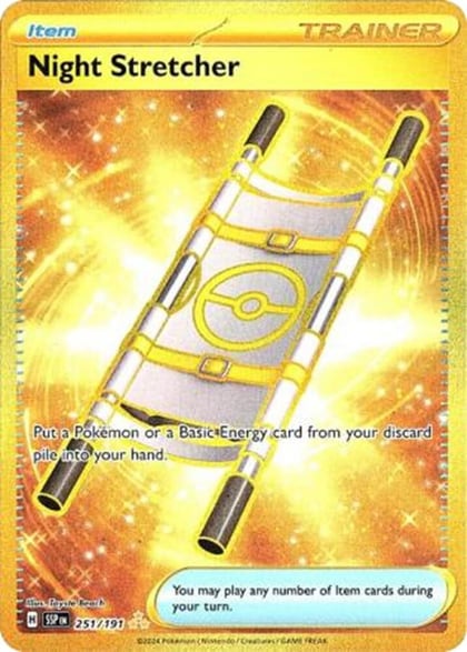 Night Stretcher - 251/191, SV08: Surging Sparks 251/191