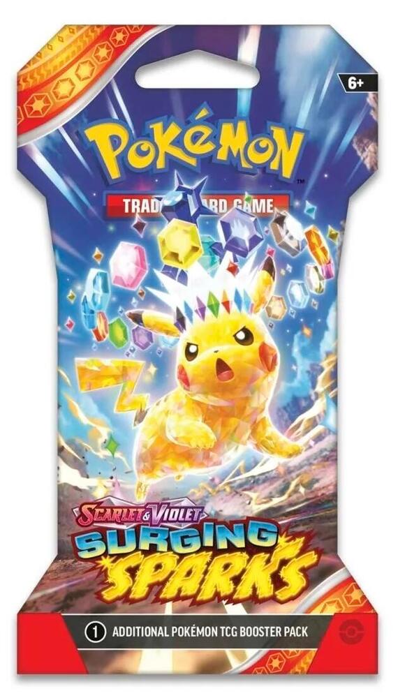 Surging Sparks Sleeved Booster Pack, SV08: Surging Sparks P565602