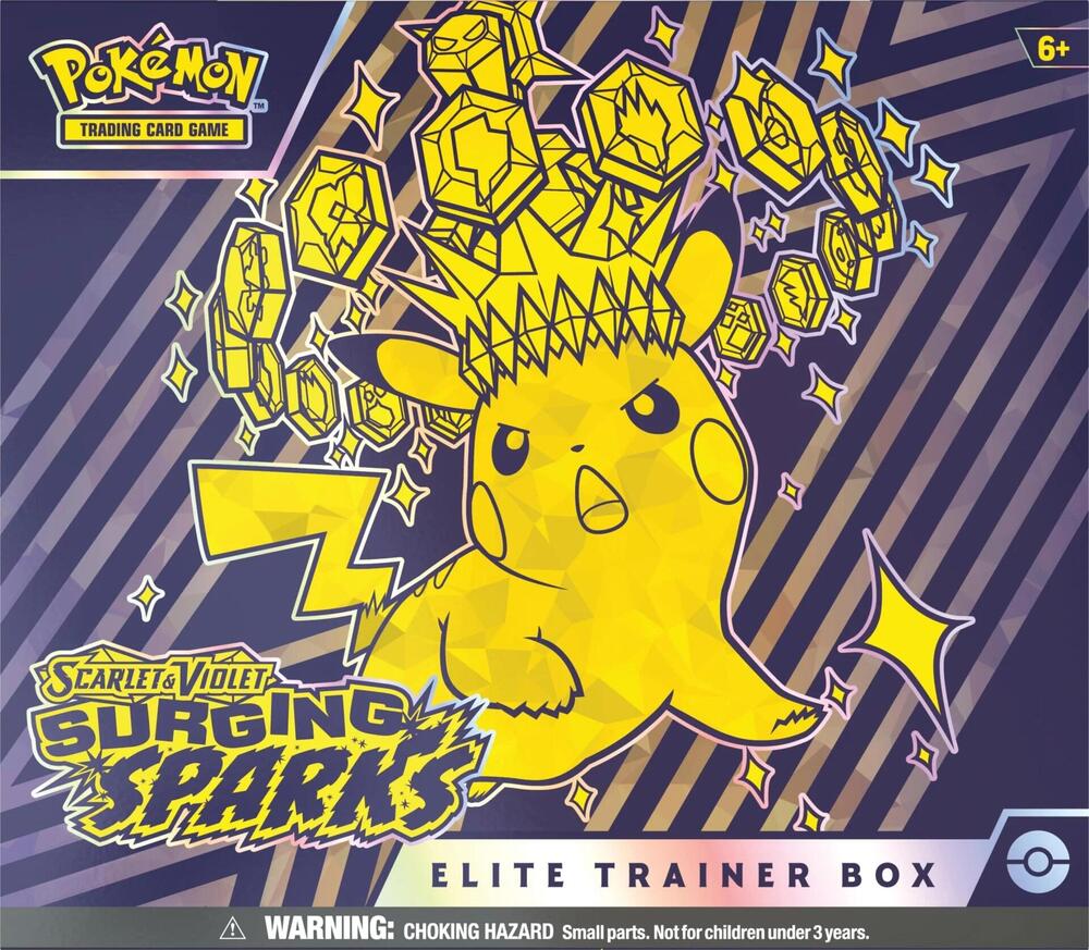 Surging Sparks Elite Trainer Box, SV08: Surging Sparks P565630