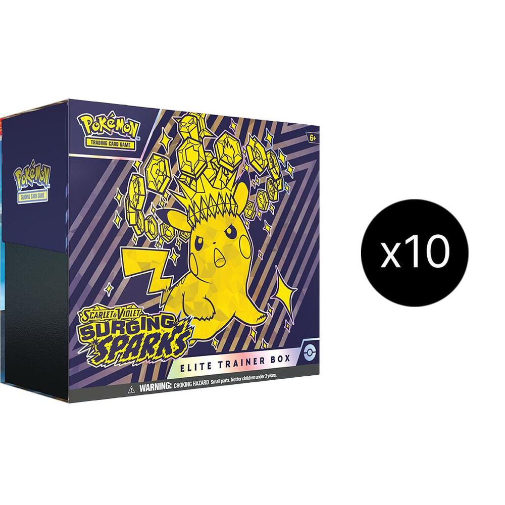 Surging Sparks Elite Trainer Box Case, SV08: Surging Sparks P565631