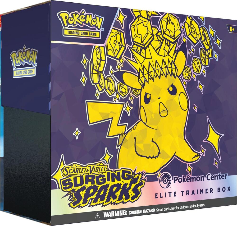 Surging Sparks Pokemon Center Elite Trainer Box (Exclusive), SV08: Surging Sparks P565632