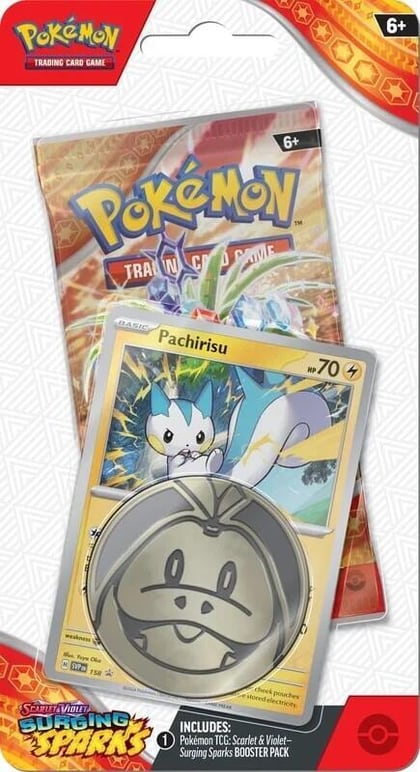 Surging Sparks Single Pack Blister [Pachirisu], SV08: Surging Sparks P565637
