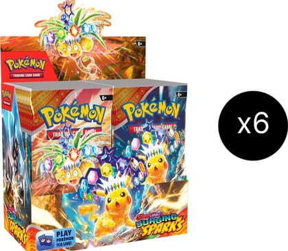 Surging Sparks Booster Box Case, SV08: Surging Sparks P580708