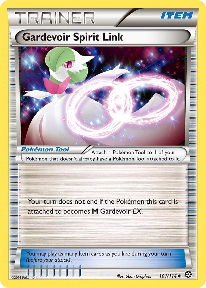 Gardevoir Spirit Link, XY - Steam Siege 101/114