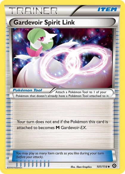 Gardevoir Spirit Link, XY - Steam Siege 101/114