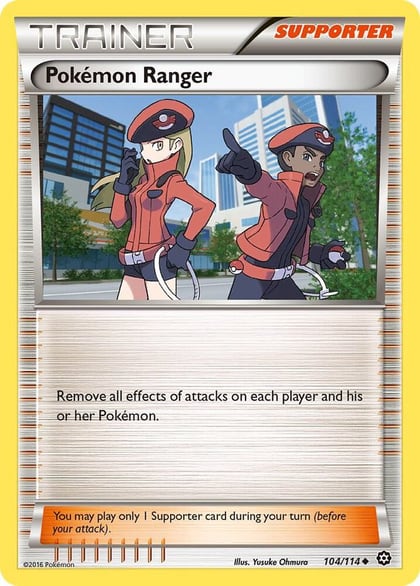 Pokemon Ranger, XY - Steam Siege 104/114