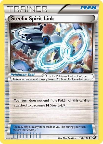 Steelix Spirit Link, XY - Steam Siege 106/114