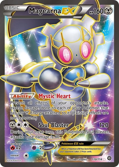 Magearna EX (Full Art), XY - Steam Siege 110/114