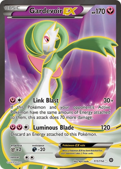 Gardevoir EX (Full Art), XY - Steam Siege 111/114