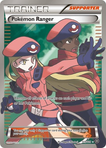 Pokemon Ranger (Full Art), XY - Steam Siege 113/114