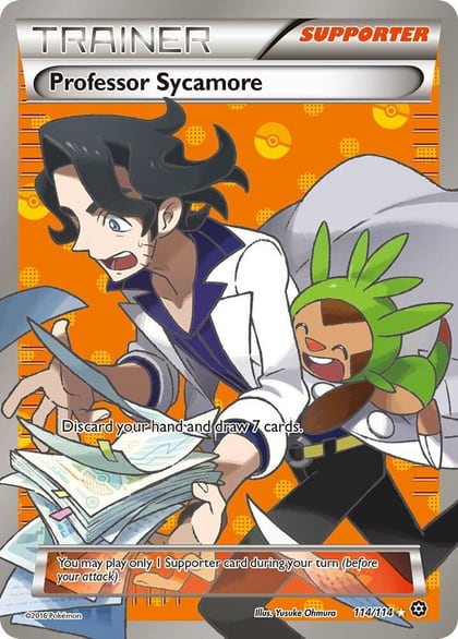 Professor Sycamore, XY - Steam Siege 114/114