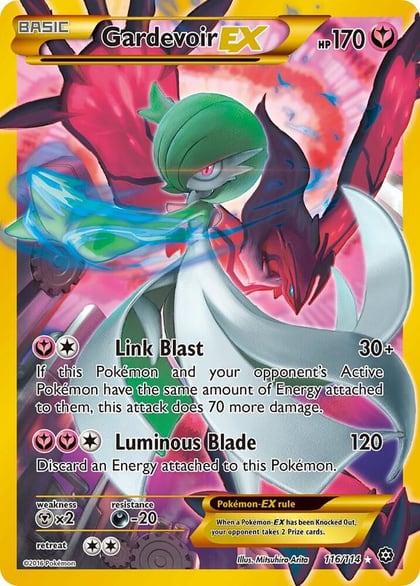 Gardevoir EX (Secret), XY - Steam Siege 116/114