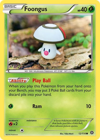 Foongus, XY - Steam Siege 12/114