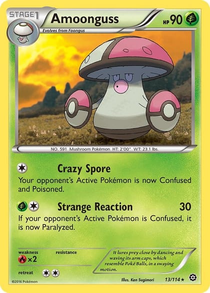 Amoonguss, XY - Steam Siege 13/114