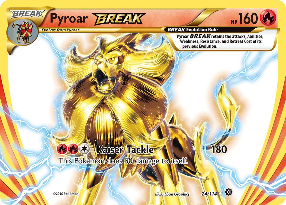 Pyroar BREAK, XY - Steam Siege 24/114