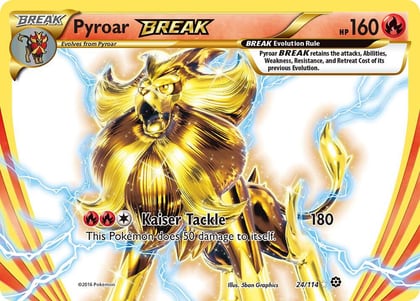 Pyroar BREAK, XY - Steam Siege 24/114