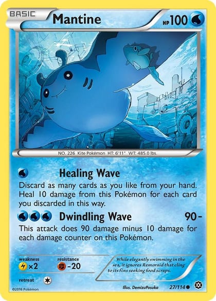 Mantine, XY - Steam Siege 27/114
