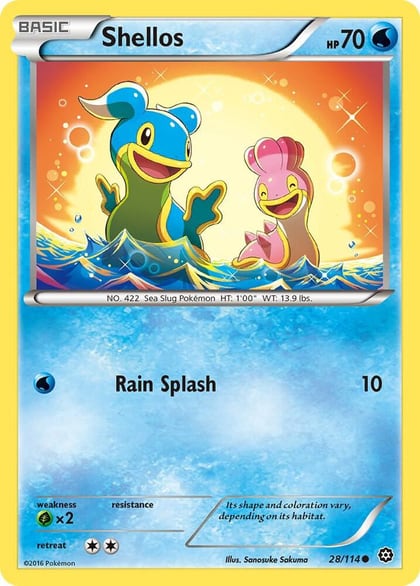 Shellos, XY - Steam Siege 28/114
