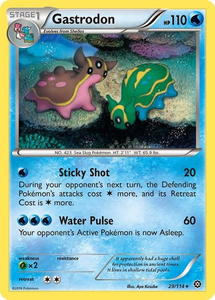 Gastrodon, XY - Steam Siege 29/114