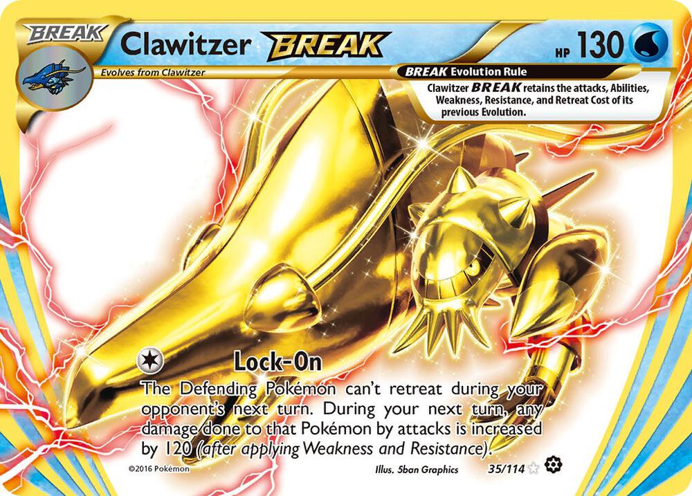 Clawitzer BREAK, XY - Steam Siege 35/114