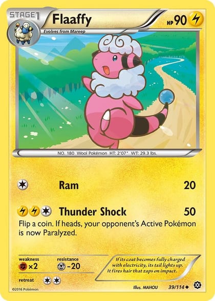 Flaaffy, XY - Steam Siege 39/114