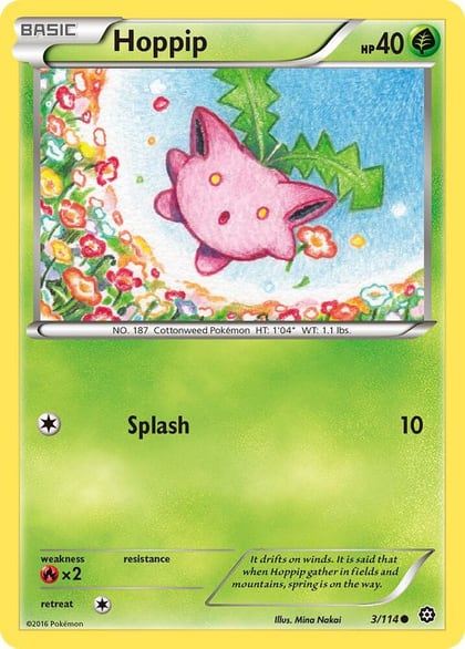 Hoppip, XY - Steam Siege 3/114