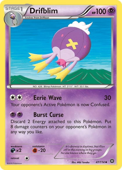 Drifblim, XY - Steam Siege 47/114