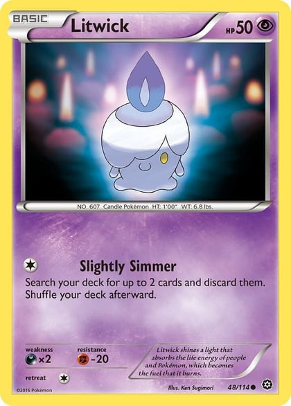 Litwick, XY - Steam Siege 48/114
