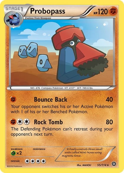 Probopass, XY - Steam Siege 55/114