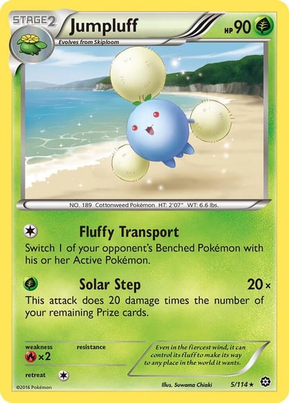 Jumpluff, XY - Steam Siege 5/114