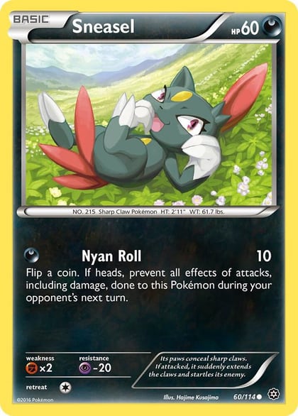 Sneasel, XY - Steam Siege 60/114