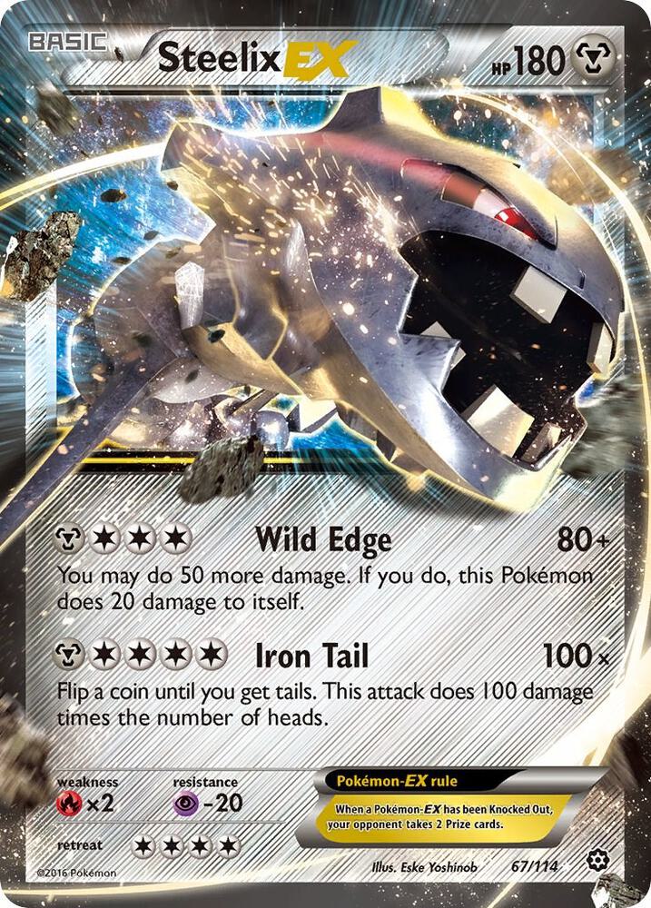 Steelix EX, XY - Steam Siege 67/114